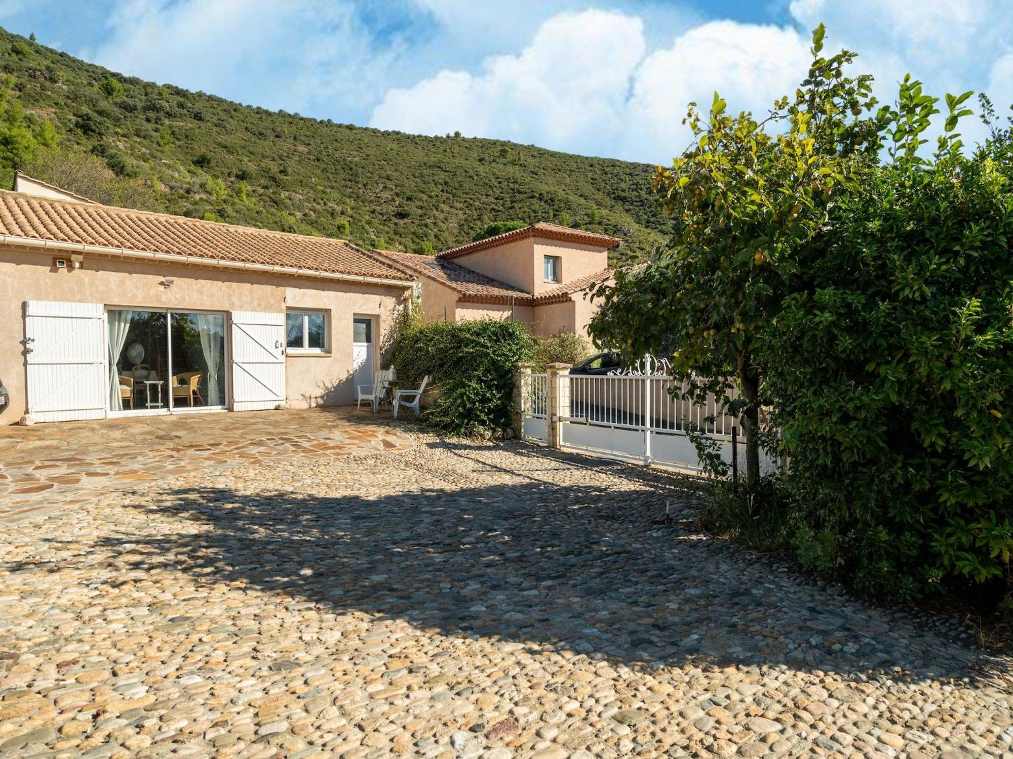 House In The South Of France With Private Pool Villa Roquebrun Buitenkant foto