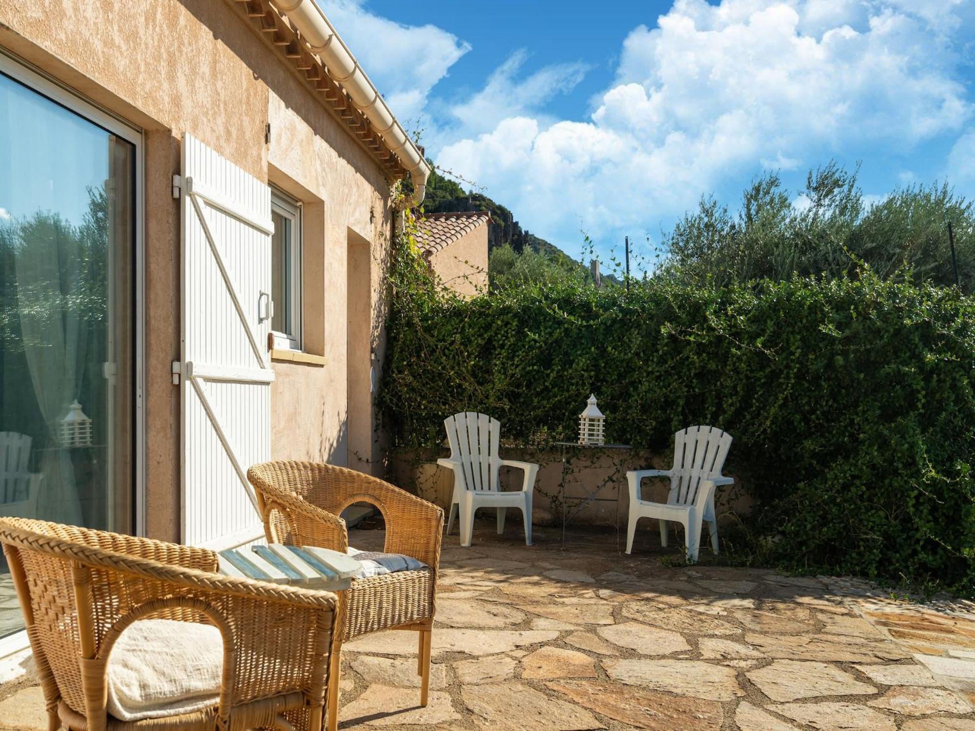 House In The South Of France With Private Pool Villa Roquebrun Buitenkant foto