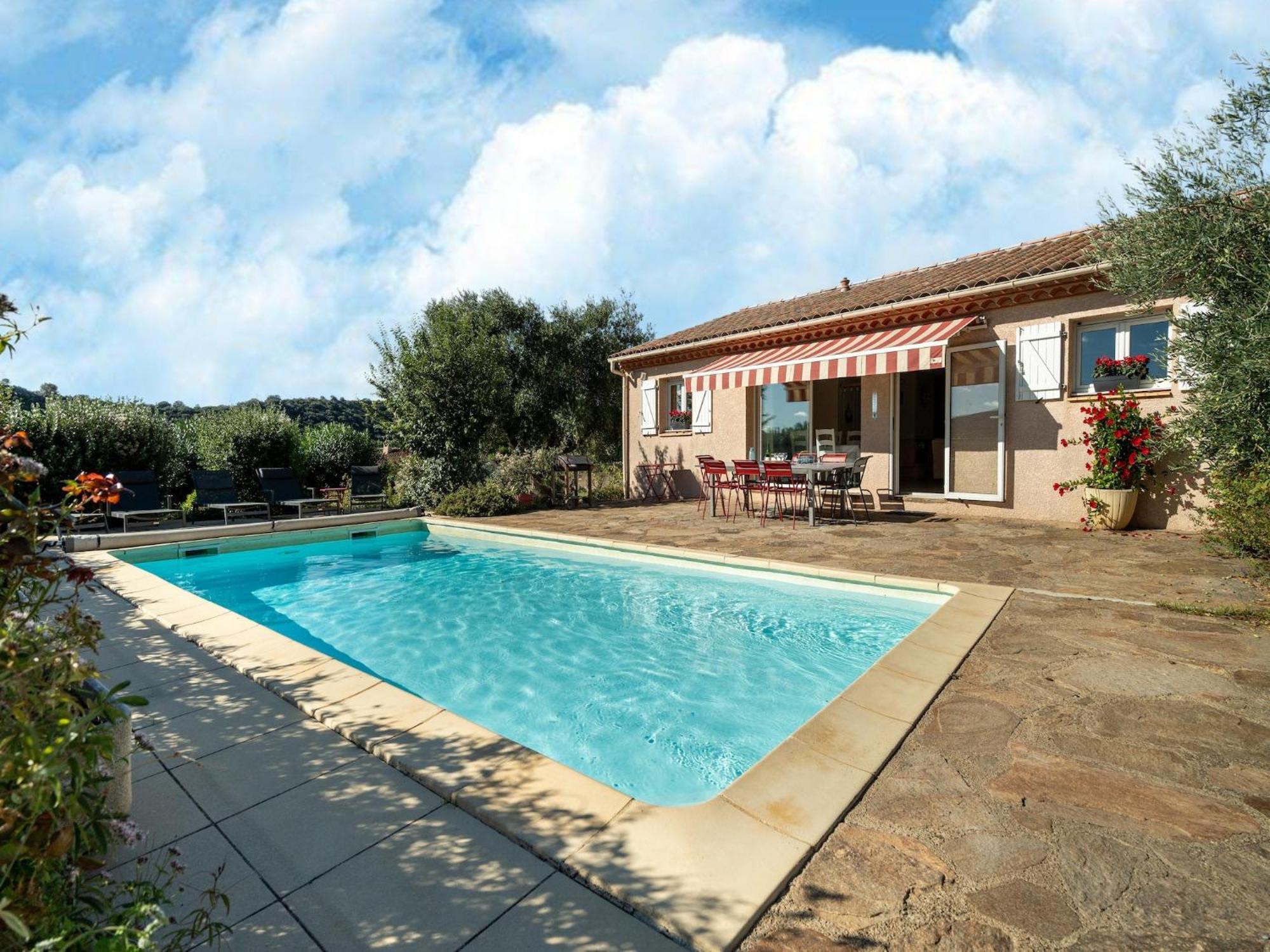 House In The South Of France With Private Pool Villa Roquebrun Buitenkant foto